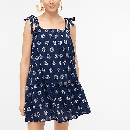 Seashell bow cover-up | J.Crew Factory
