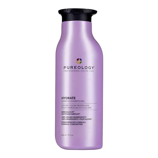 Pureology Hydrate Shampoo | For Dry, Color-Treated Hair | Hydrates & Strengthens Hair | Sulfate-F... | Amazon (US)