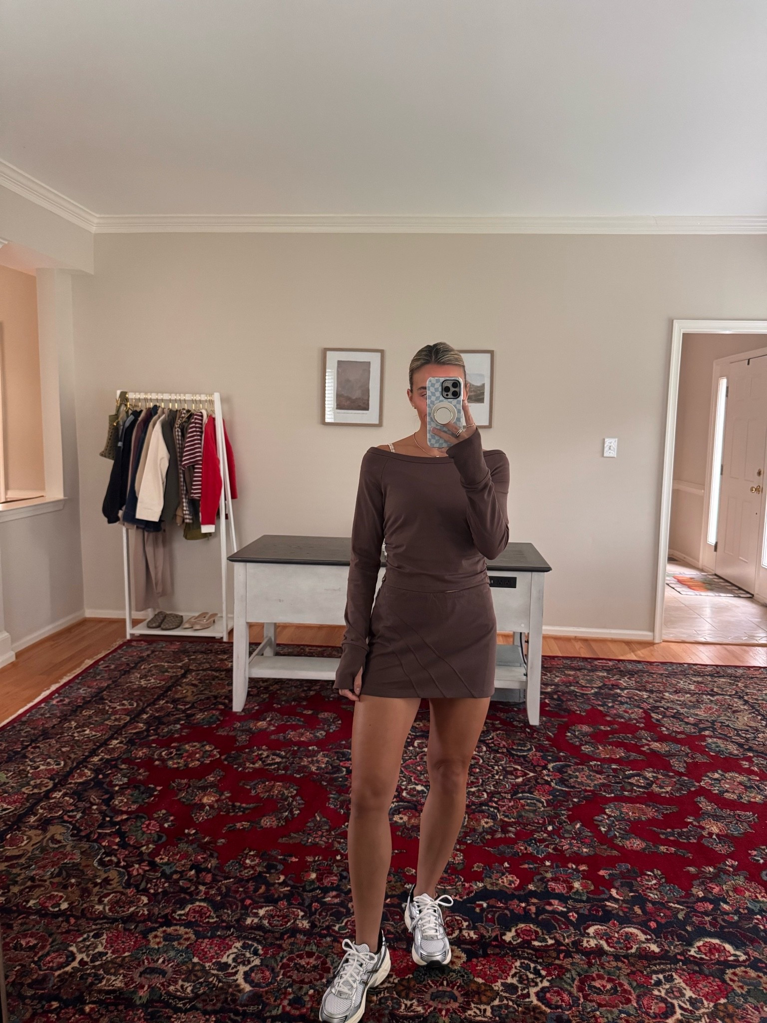 Small top (could do XS for more fitted look)
Small skirt

#LTKActive #LTKootd