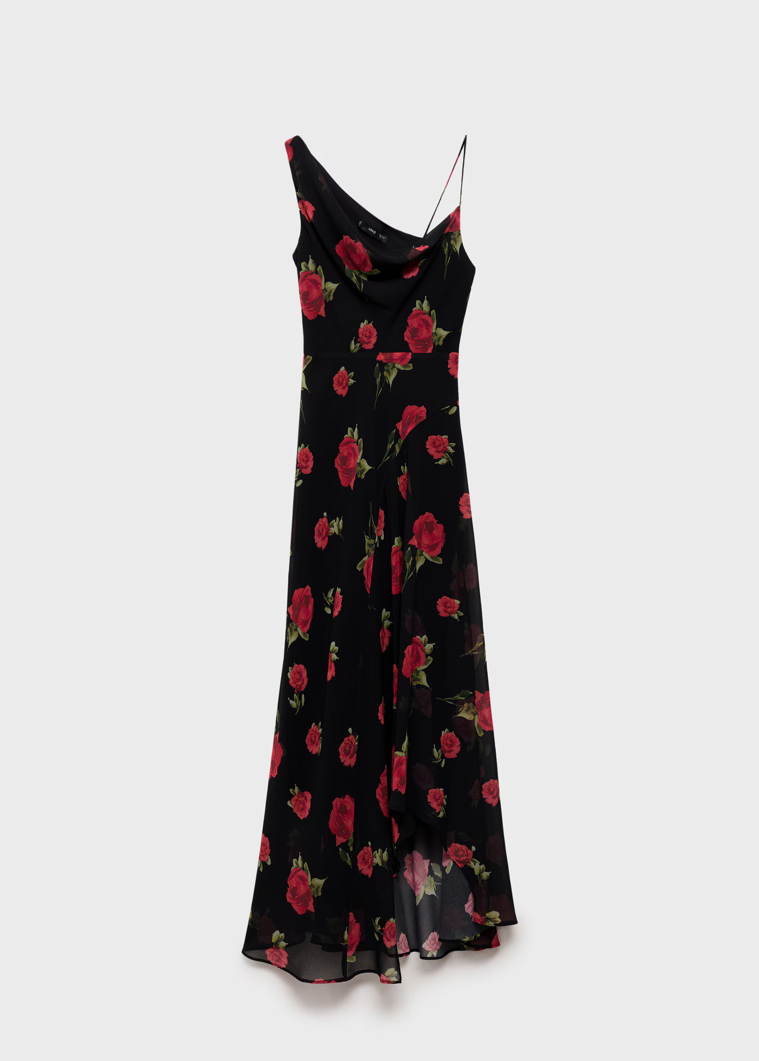 Long floral-print dress - Women | MANGO United Kingdom | MANGO (UK)