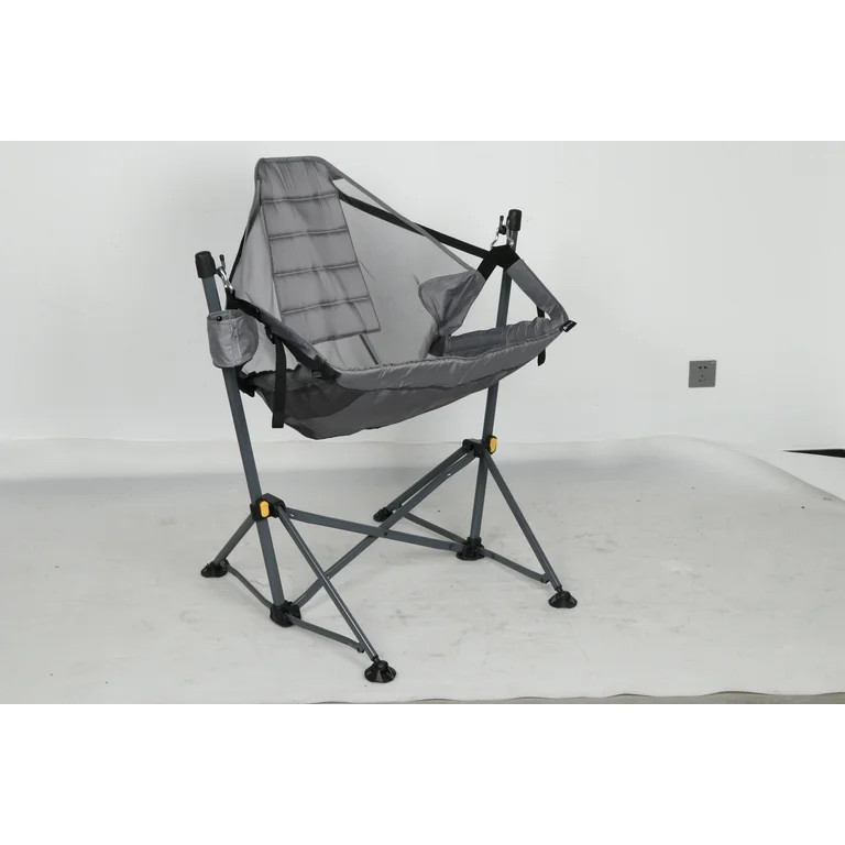 Ozark Trail Reclining Mesh Hammock Chair, Gray, made with Polyester | Walmart (US)