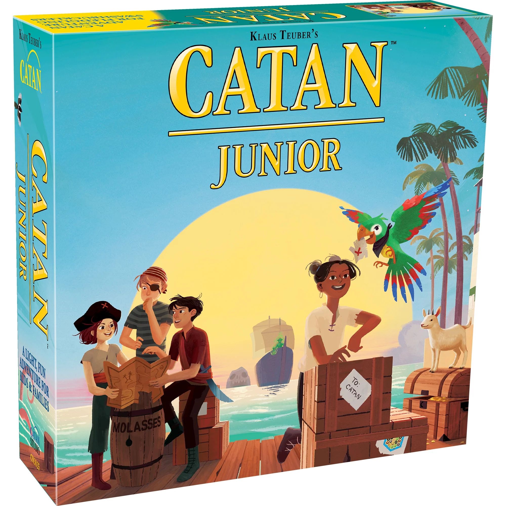 Catan Junior Family Strategy Board Game for Ages 6 and up, from Asmodee | Walmart (US)