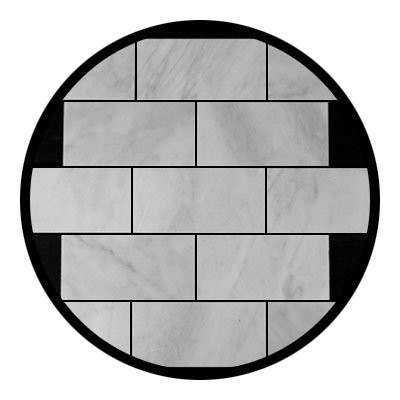 Carrara Marble Italian White Bianco Carrera 3x6 Marble Subway Tile Honed | Amazon (US)