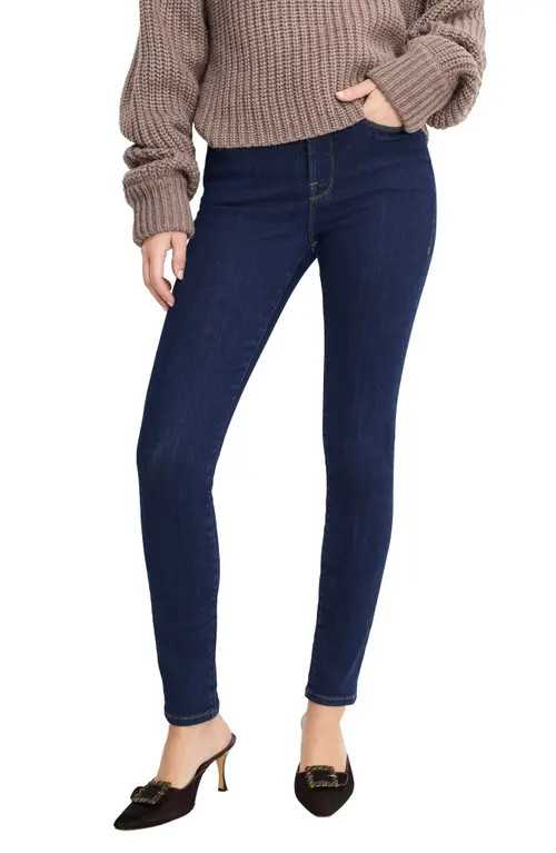 Good American Good Legs High Waist Skinny Jeans in Indigo1153 at Nordstrom, Size 6 | Nordstrom