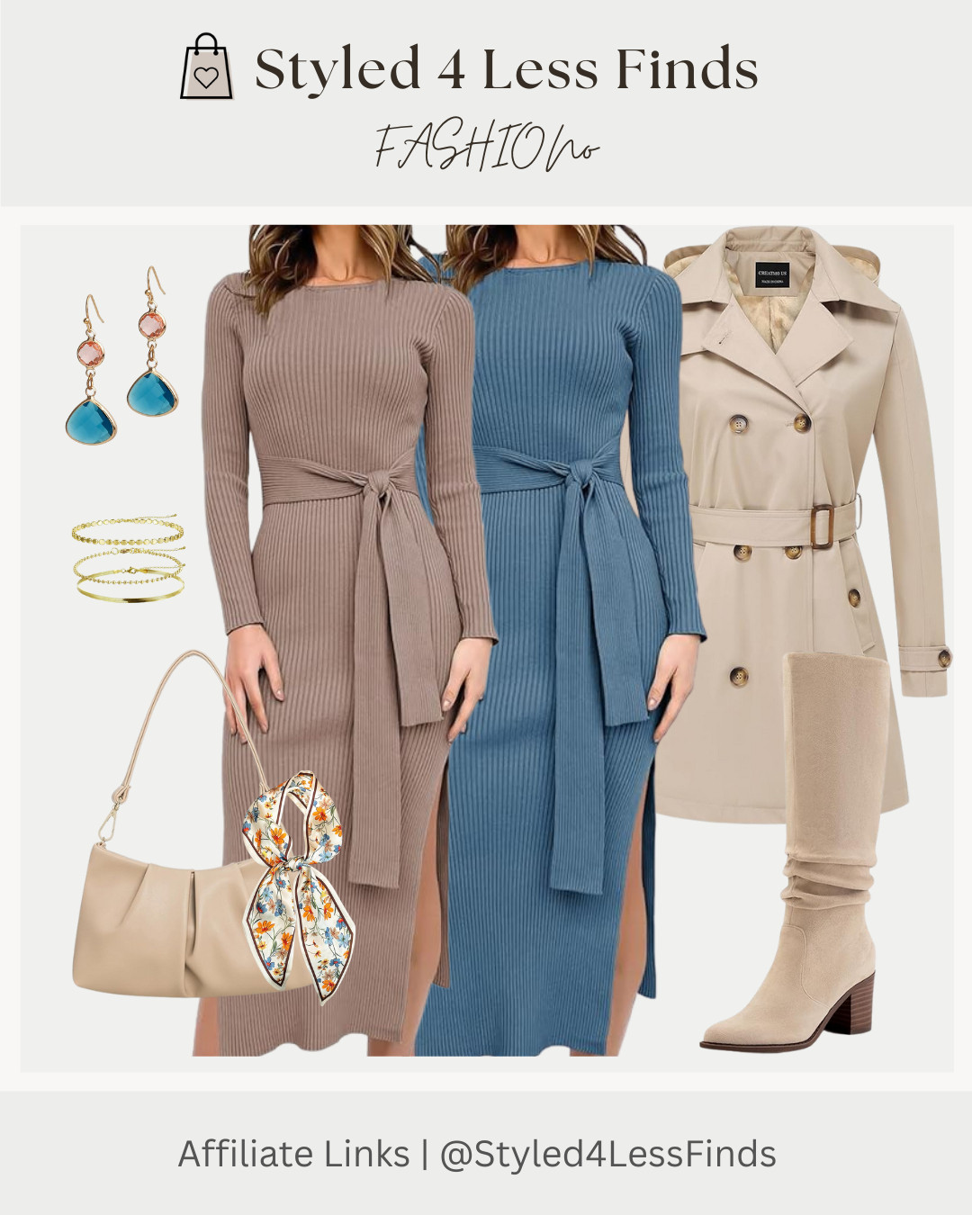 Can’t decide which colour I love more — the Teal or Khaki? 🤷🏼‍♀️
Both are so chic for fall and pair perfectly with neutrals! Which one would you pick?

Style Tip:
Swap the trench for a longline wool coat for a dressier look, or add a printed silk scarf to your bag to tie the whole outfit together. Effortless + elevated! ✨ 

 #LTKcanada #LTKdresses #LTKover50style