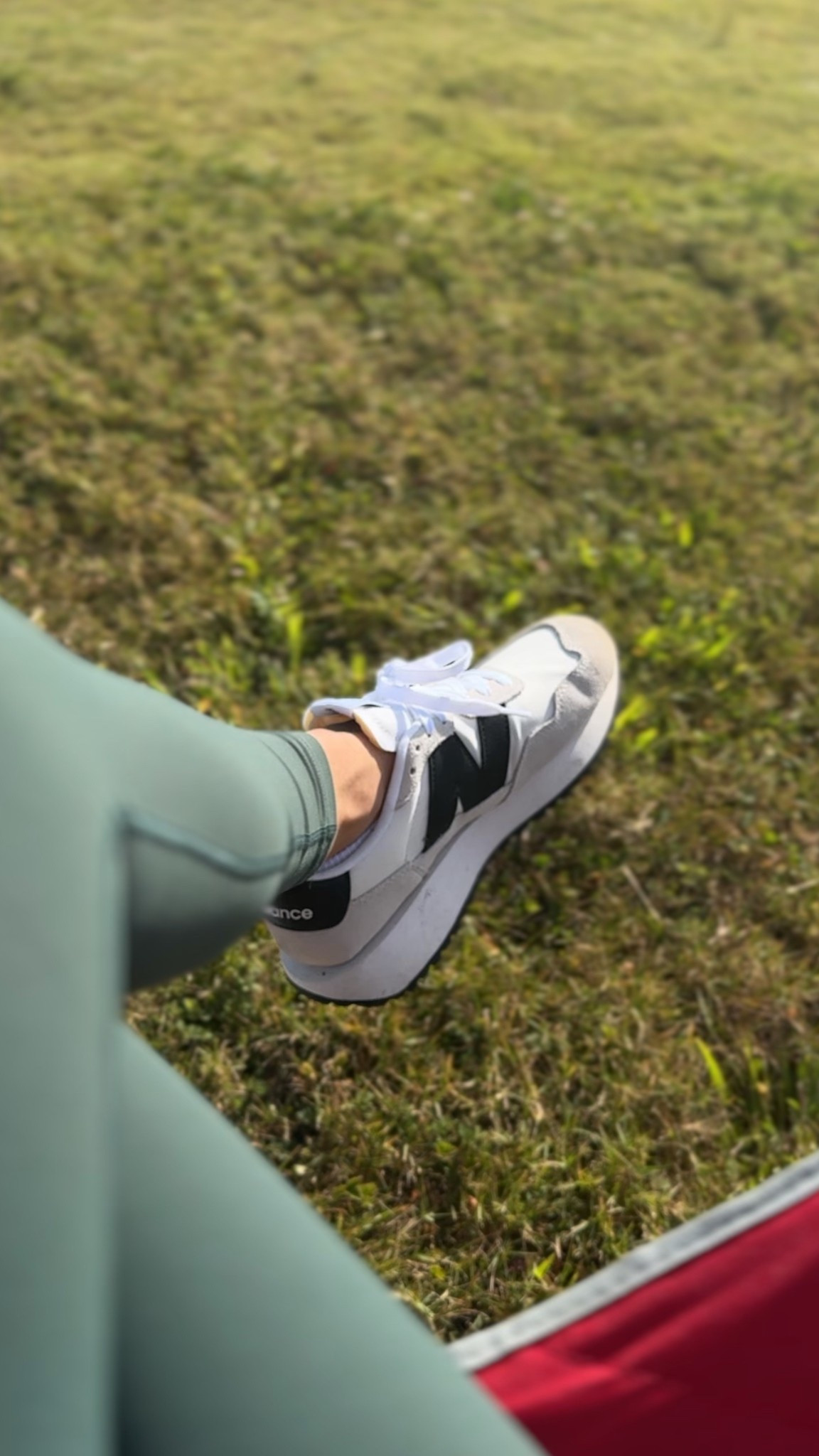 My new favorite sneakers. So comfy and gives a little height! 🤍⚽️

#LTKActive