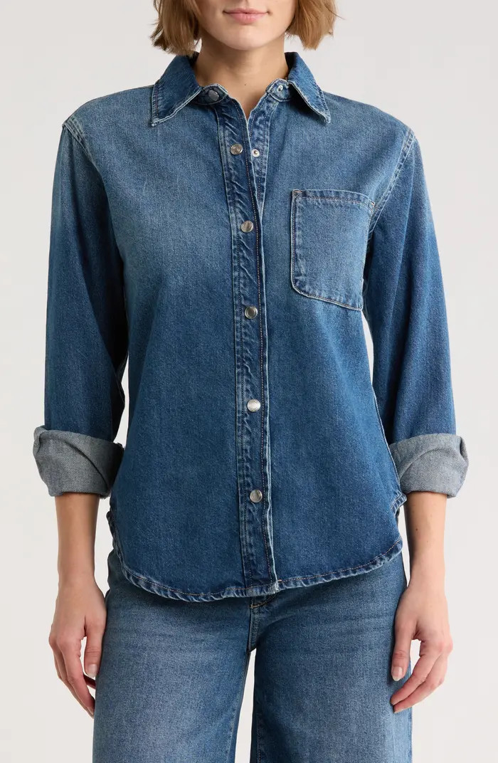 DL1961 Ines Denim Button-Up Shirt | Nordstromrack | Nordstrom Rack