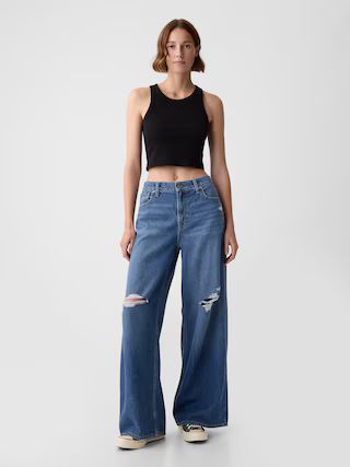 Mid Rise UltraSoft Baggy Jeans | Gap (US)