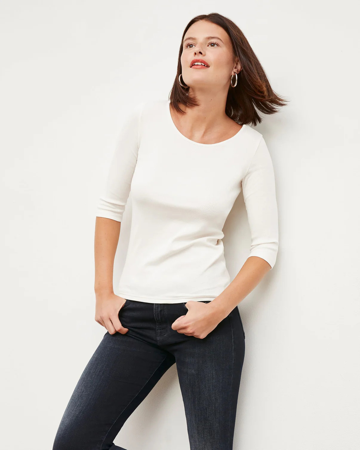 The Soyoung T-Shirt - Ribbed Pima Cotton | MM LaFleur