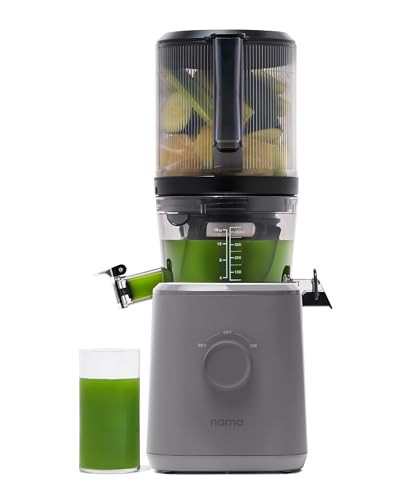 Nama J2 Cold Press Juicer – Self Feeding for Hands-Free Operation with Wide Mouth Hopper for Whole Recipe Loading, Zero Waste Masticating Juicer For More Juice, Less Pulp – Easy Cleanup & Assembly | Amazon (US)