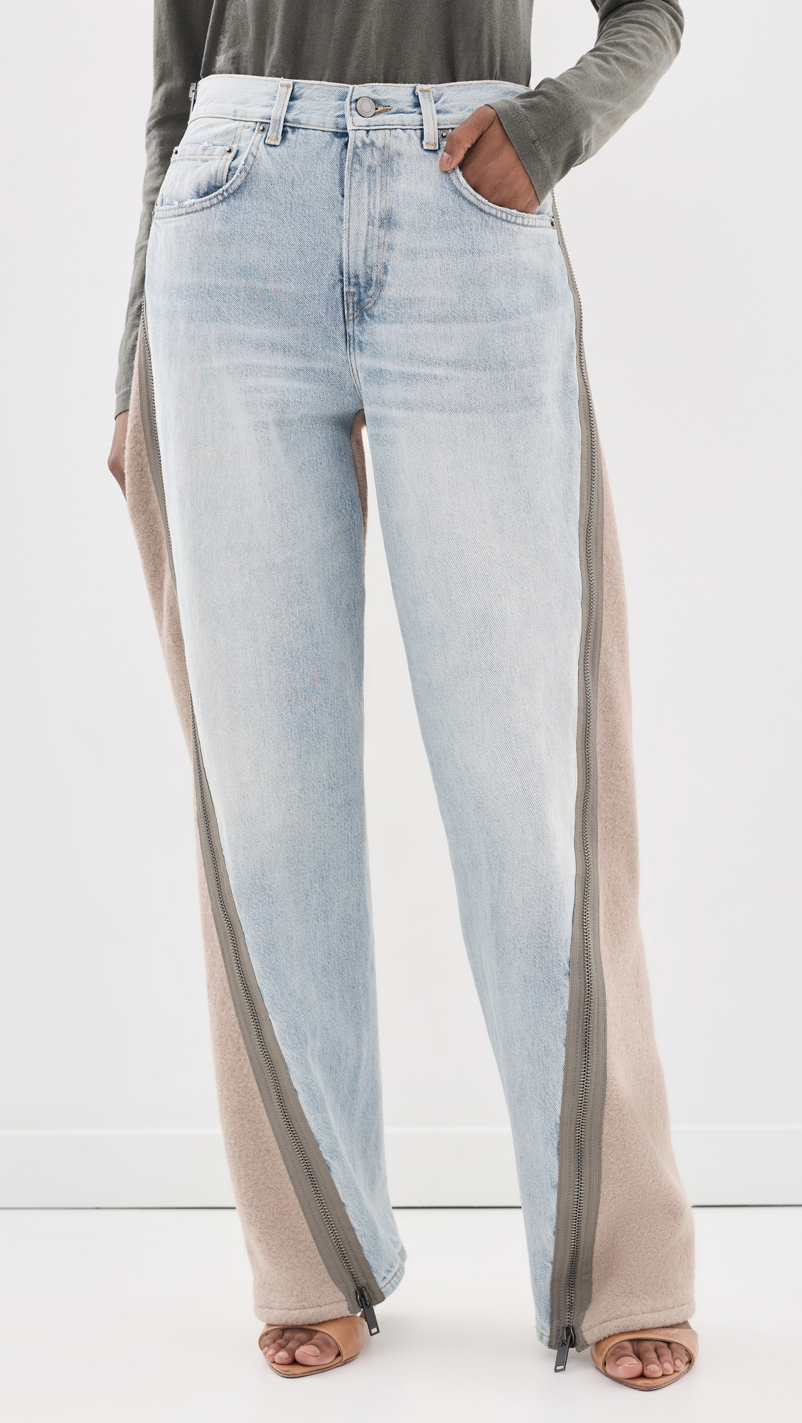 HAIKURE Bonnie Zip Marfa Blue Jeans Marfa Blue 29 | Shopbop
