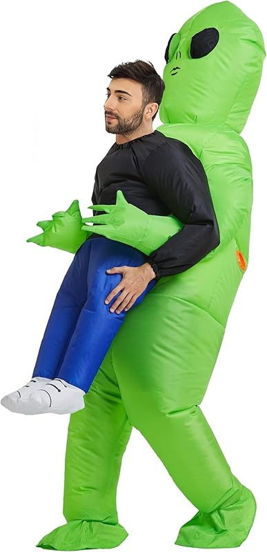 TOLOCO Inflatable Alien Costume Adult, Inflatable Costume Adult, Inflatable Halloween Costumes for M | Amazon (US)