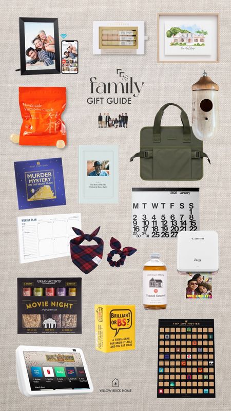 Gifts for the whole family! Best family gifts, family gift guide, yellow brick home gift guide 

#LTKunder50 #LTKfamily #LTKHoliday