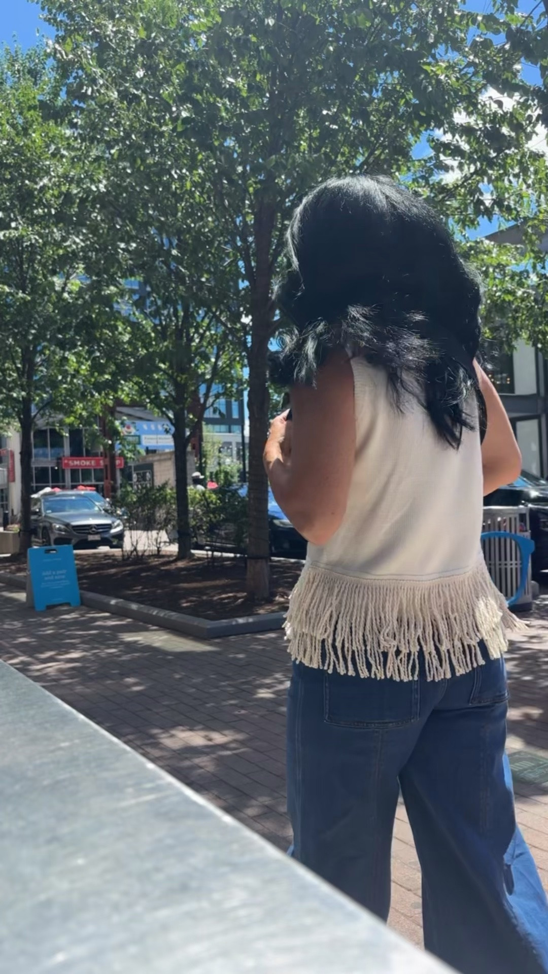 Amazon fringe sleeveless sweater top with flared jeans

#LTKootd #LTKOver40 #LTKSeasonal
