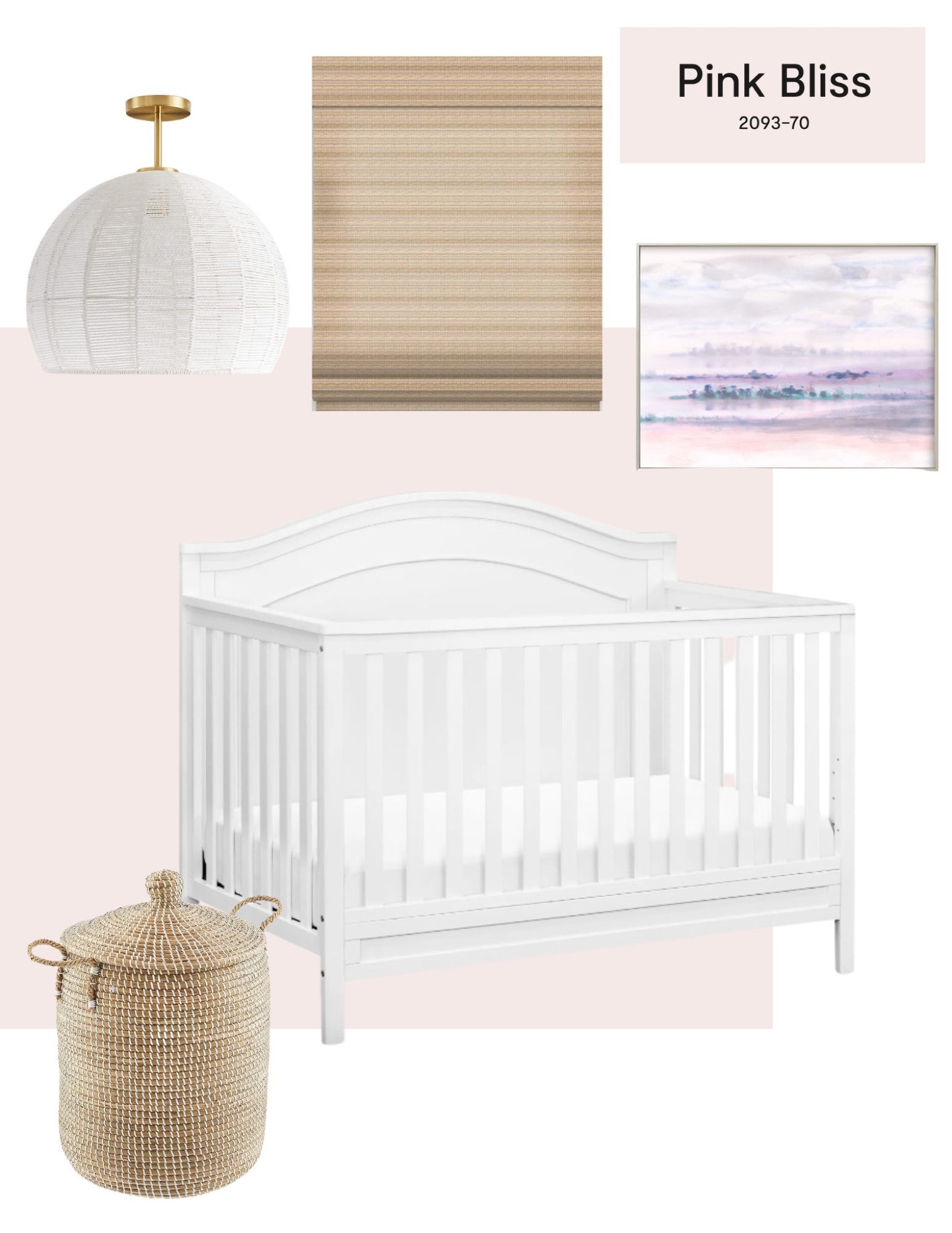 Baby girls nursery design! Can’t wait to add more pink to our home 💕🎀

#LTKbump #LTKbaby #LTKfamily