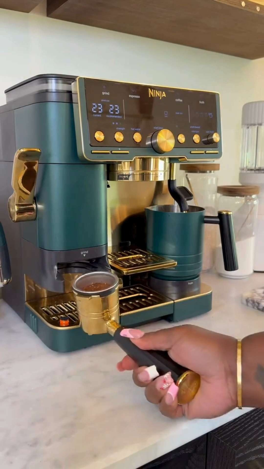 #NinjaPartner That first sip before anyone needs you...unmatched ☕️ This is my reset, even if it's only a few minutes. Something about making my coffee at home just feels calmer... like I'm starting the day on my terms. The Ninja Luxe Café makes it so easy to switch it up depending on my mood (which...changes daily 😅). @Ninja Kitchen And once the house wakes up... you already know the rest ❤️ Mamas, tap the link and treat yourself to your own quiet morning moment 💐 Link in bio to shop the #NinjaLuxeCafe

#LTKselfcare #LTKfoodie #LTKHome