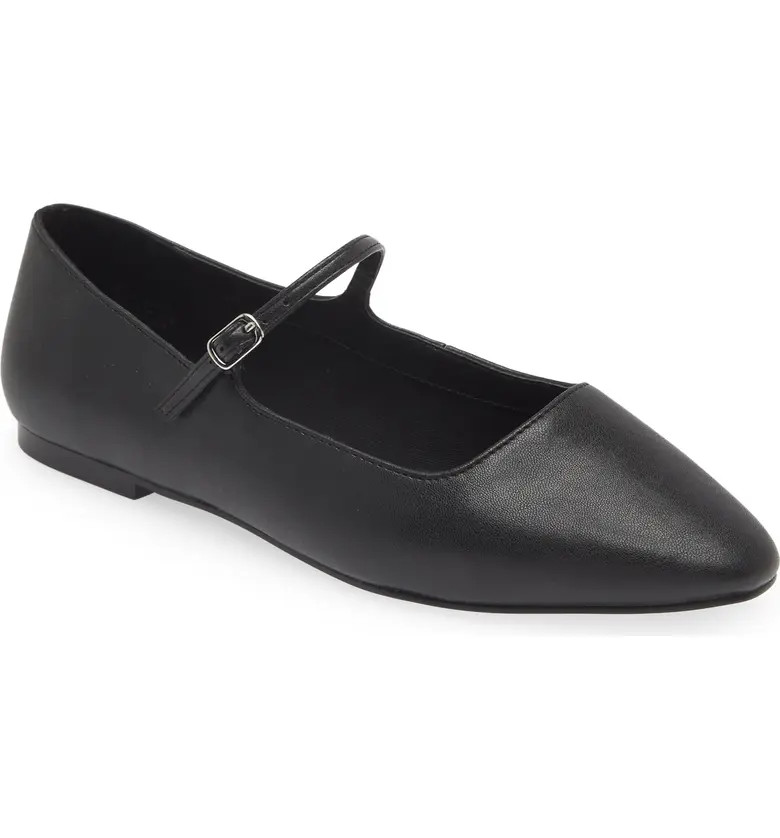 Regina Mary Jane Pointed Toe Flat (Women) | Nordstrom