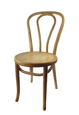 Vintage Hairpin Bentwood Chair Dining Bistro Cafe Ice Cream Parlor Natural Wood  | eBay | eBay US