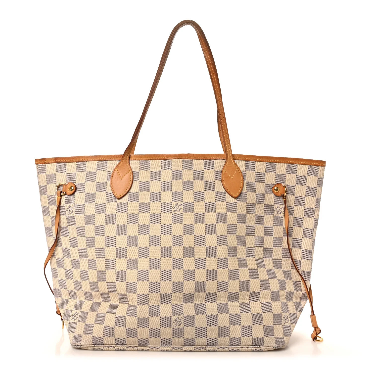 Damier Azur Neverfull MM | FASHIONPHILE (US)
