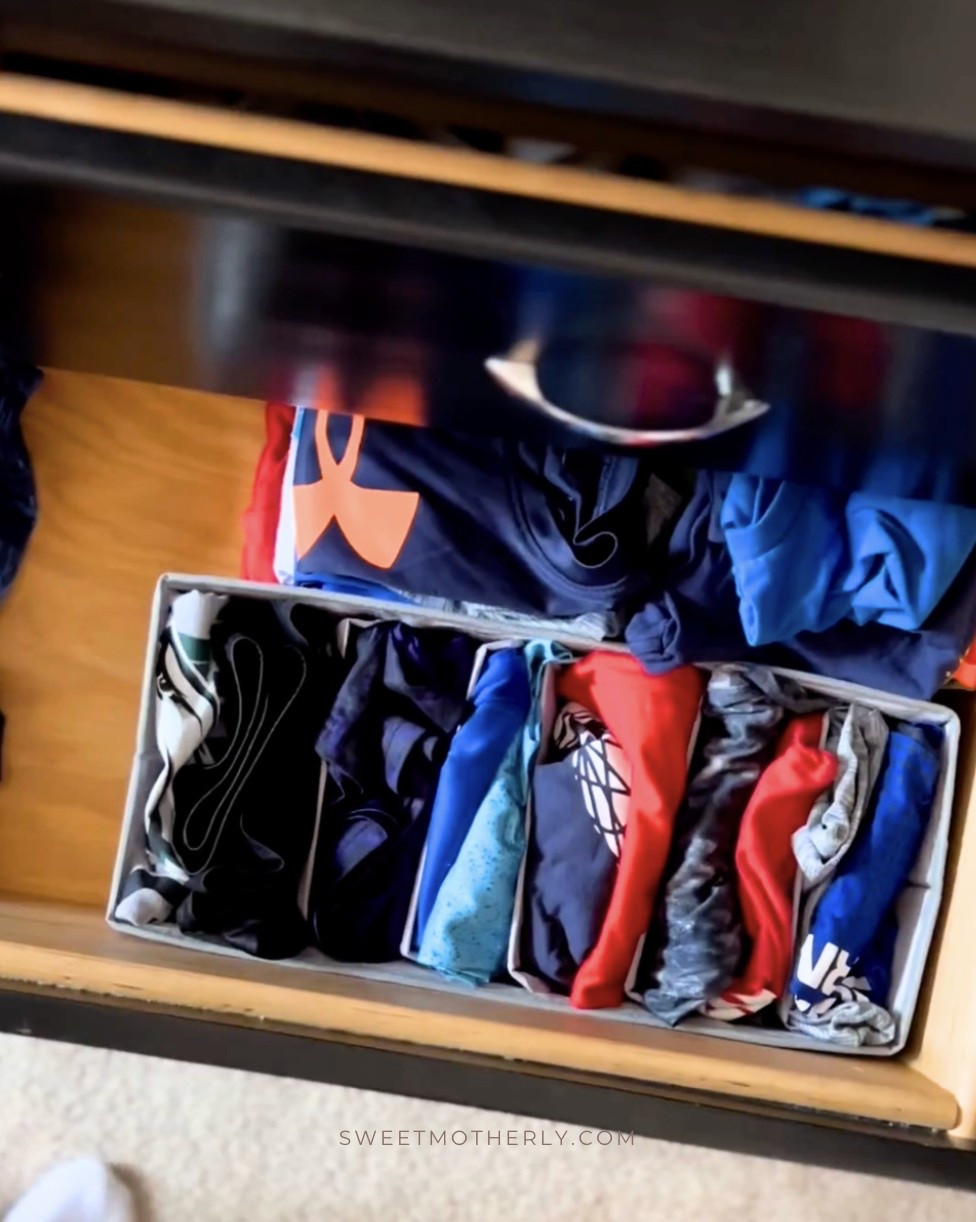 Drawer organizers have been such a game changer for my boys! This set is half off now with our link!

Closet storage solutions
Pantry organization containers
Drawer dividers and inserts
Entryway shoe storage
Under sink organizers
Laundry room shelving
Bathroom countertop organizers
Cabinet bins and baskets
Garage storage systems
Labeling supplies and tags

#LTKHome #LTKSaleAlert #LTKSeasonal