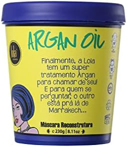 Lola Cosmetics Argan Oil - Máscara Capilar 230g | Amazon (BR)
