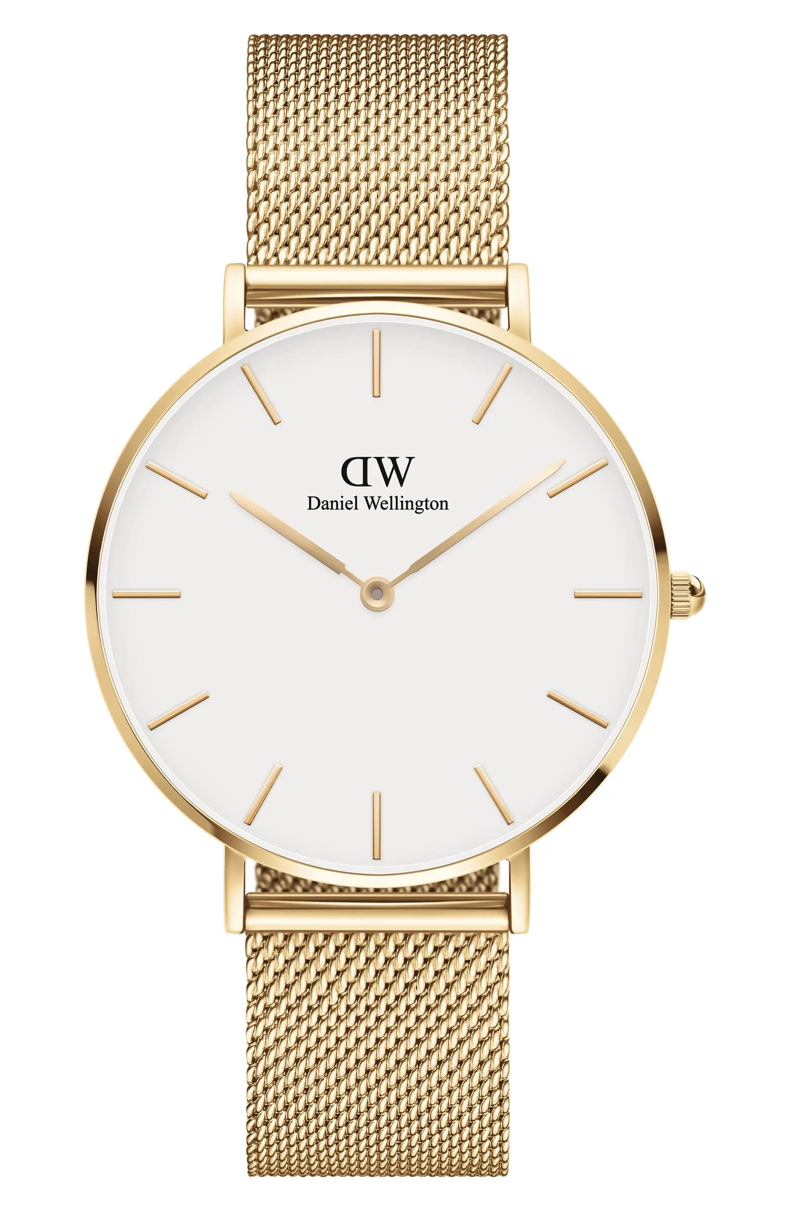 Grand Petite Evergold Mesh Strap Watch, 36mm | Nordstrom