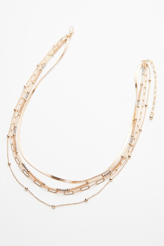 EVEREVE Ivie Seabead Layered Necklace | EVEREVE | Evereve