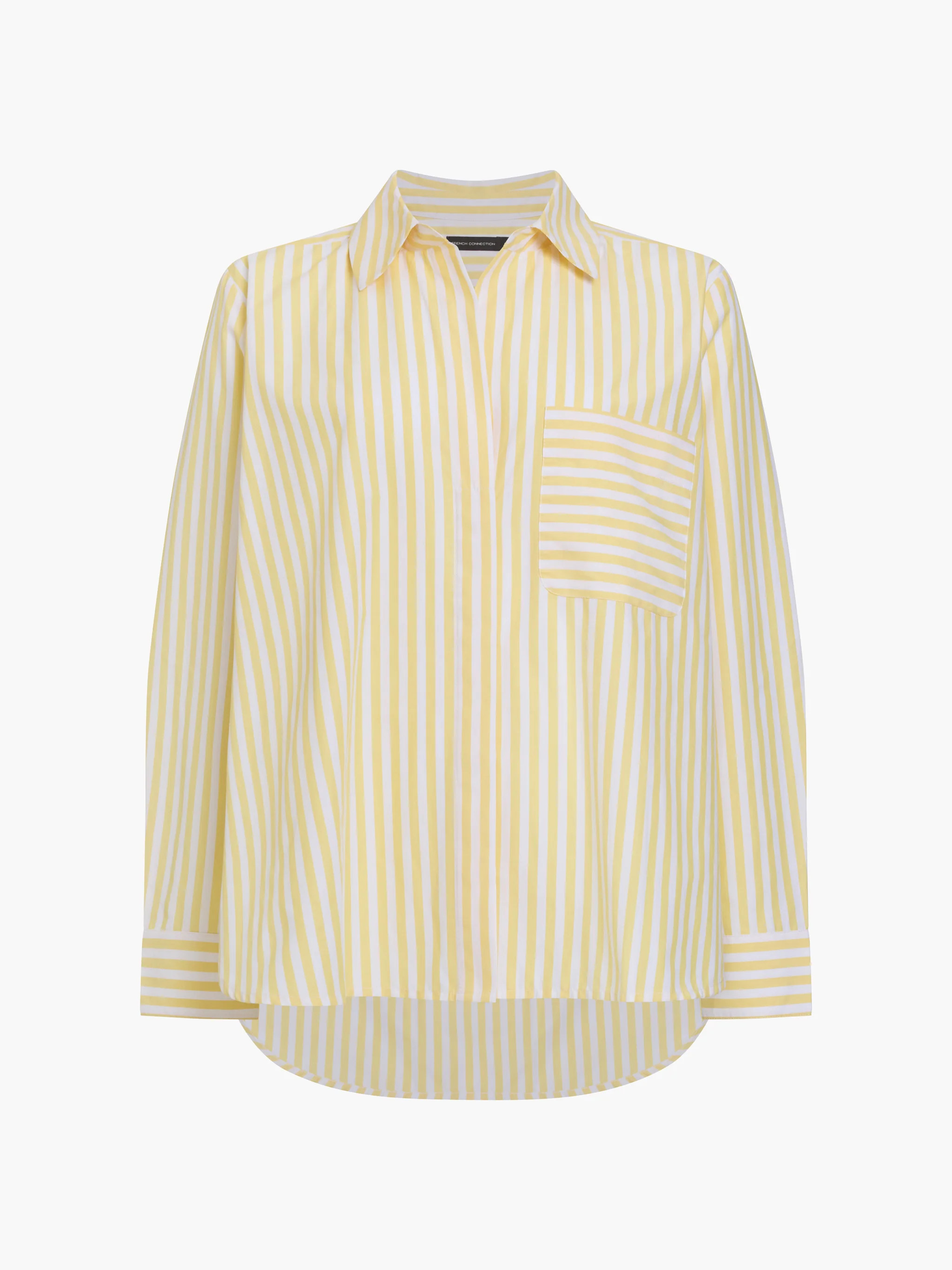 Stripe Relaxed Popover Shirt | French Connection (UK)