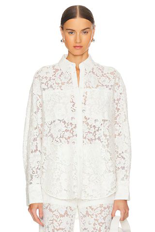 London Lace Oversized Shirt
                    
                    SANS FAFF | Revolve Clothing (Global)