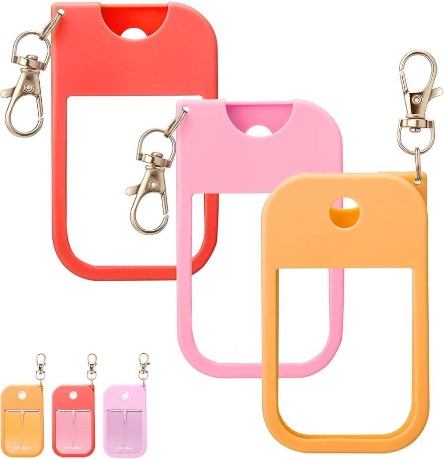Palksky Protective Silicone Case for Touchland Hand Sanitizer with Keychain | Compatible with Pow... | Amazon (US)
