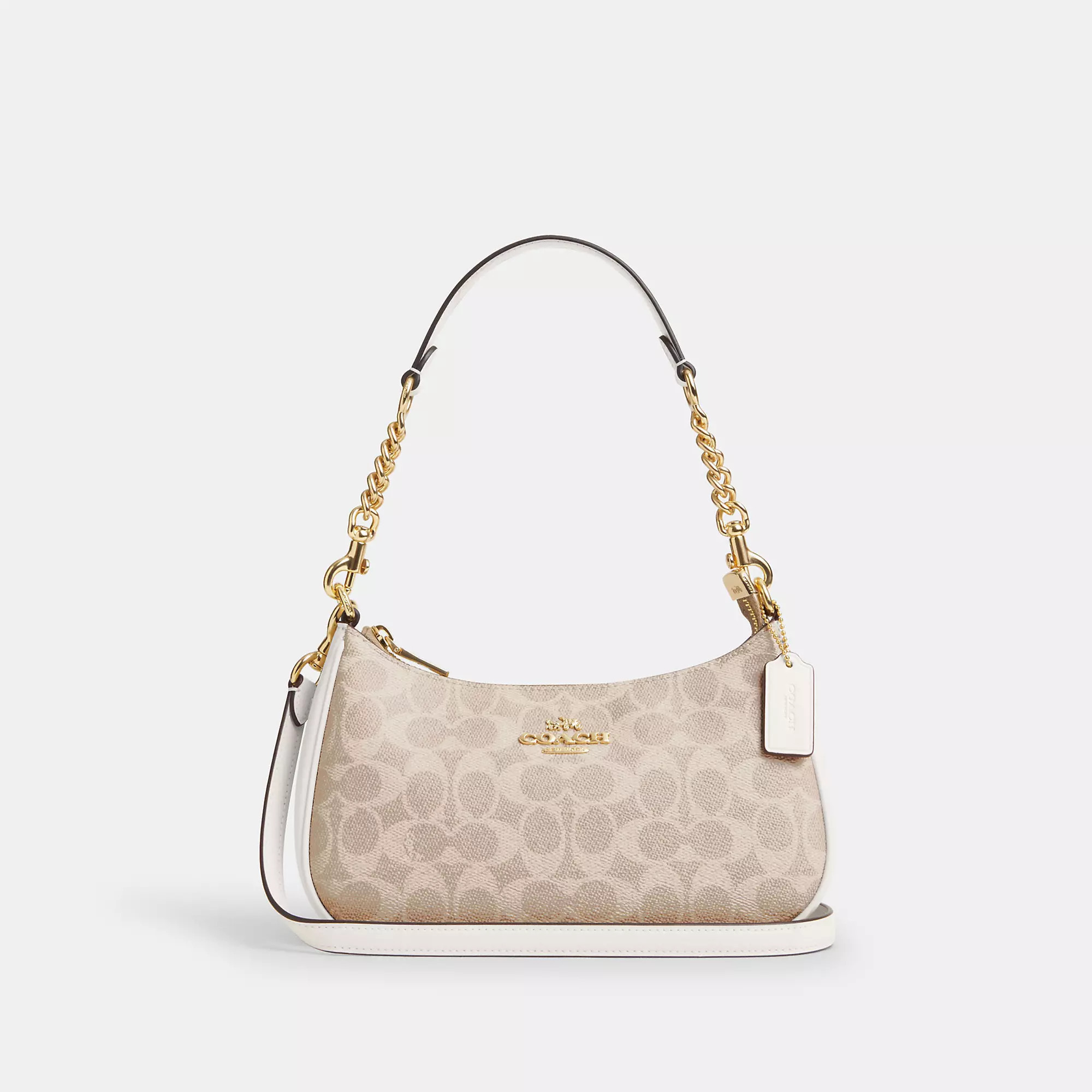 Coach Outlet Teri Shoulder Bag In Signature Canvas | Shop Simon