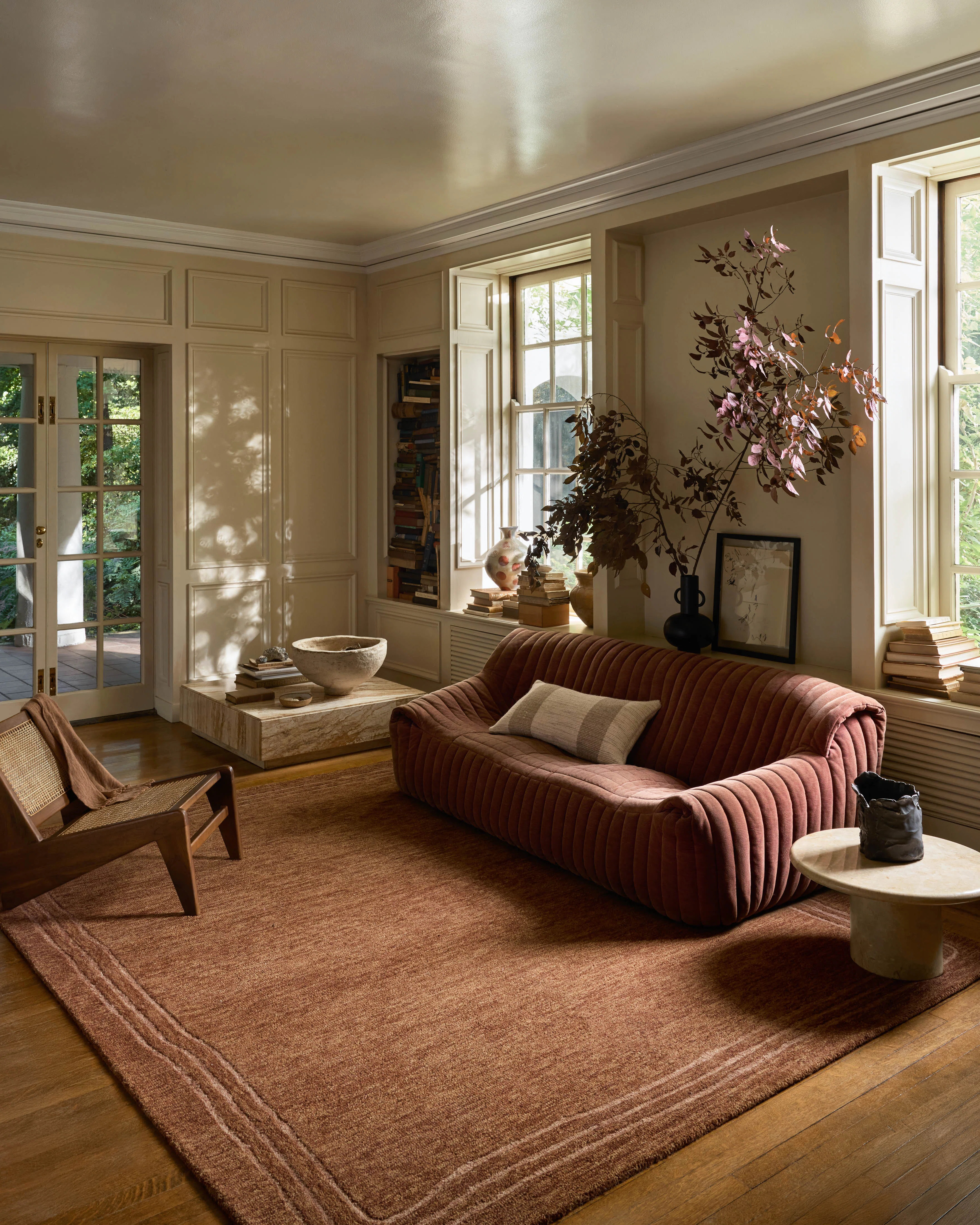 Leanne Ford x Loloi Craven Spice / Rose Area Rug | Wayfair North America