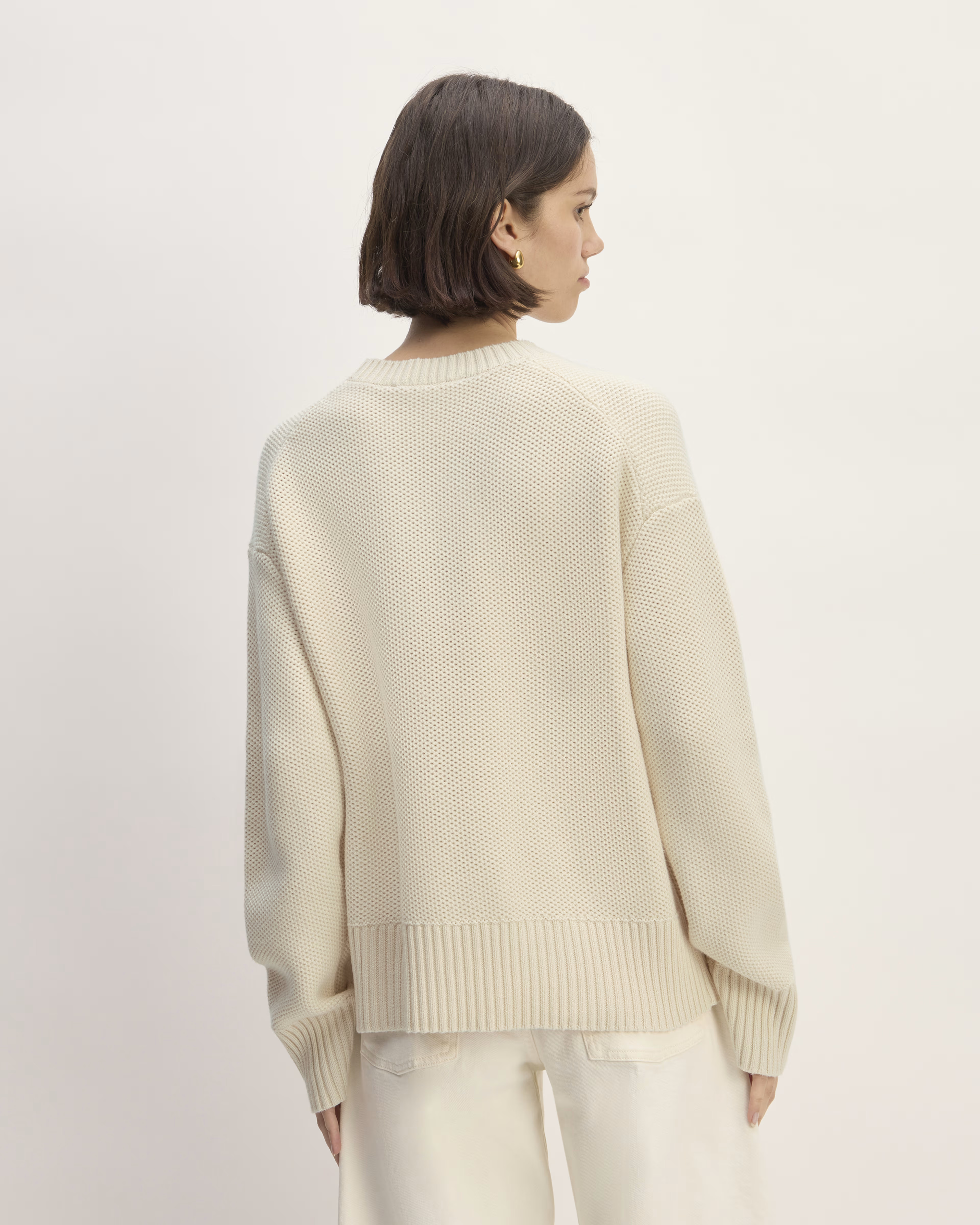 The Cotton Honeycomb Square Crew | Everlane