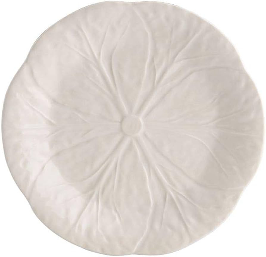 Bordallo Pinheiro Beige Cabbage Dessert Plate, Set of 4 | Amazon (US)