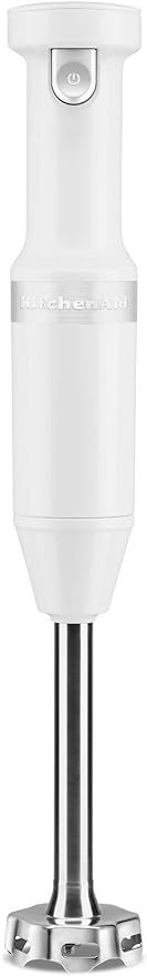 KitchenAid Cordless Variable Speed Hand Blender - KHBBV53, White | Amazon (US)