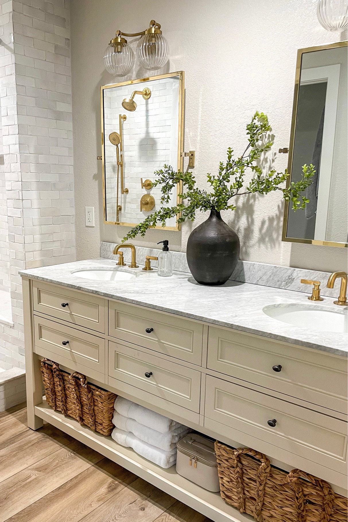 Loving the way my master bathroom design is turning out!

Transitional bathroom, bathroom inspo, bathroom design, studio mcgee, kohler, amazon, Ballard designs, zellige tile

#LTKstyletip #LTKhome #LTKfindsunder100