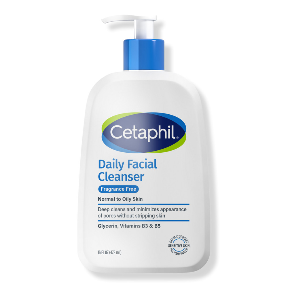 Cetaphil Daily Facial Cleanser Face Wash Fragrance Free for Sensitive Skin | Ulta