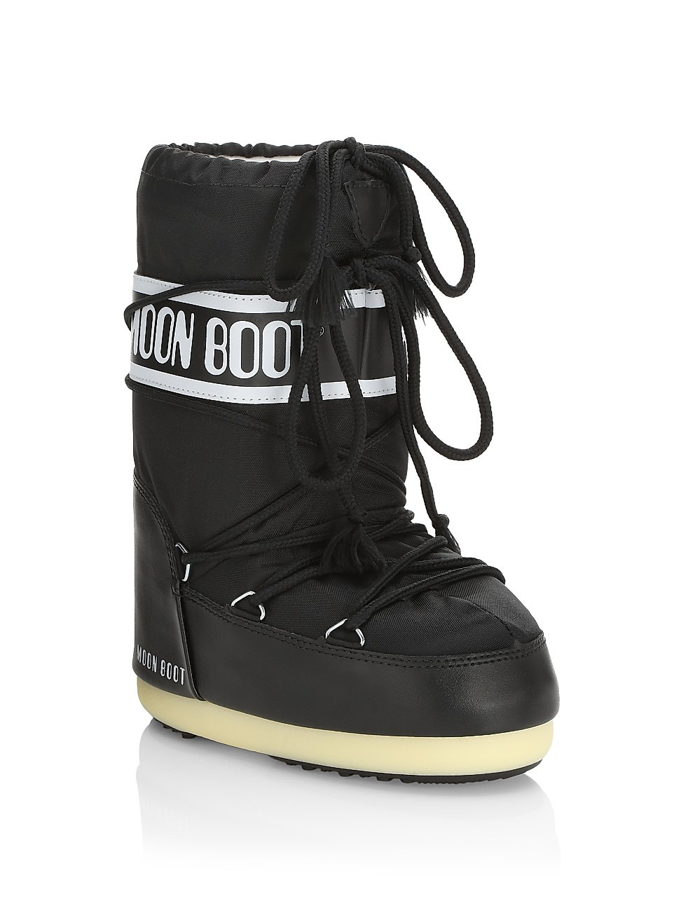 Little Girl's & Girl's Logo Nylon Boots - Black - Size 10 (Toddler) | Saks Fifth Avenue