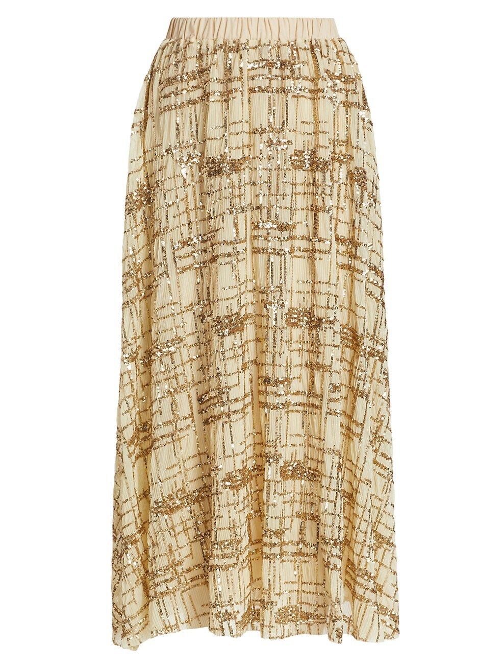 Romi Embellished Midi-Skirt | Saks Fifth Avenue