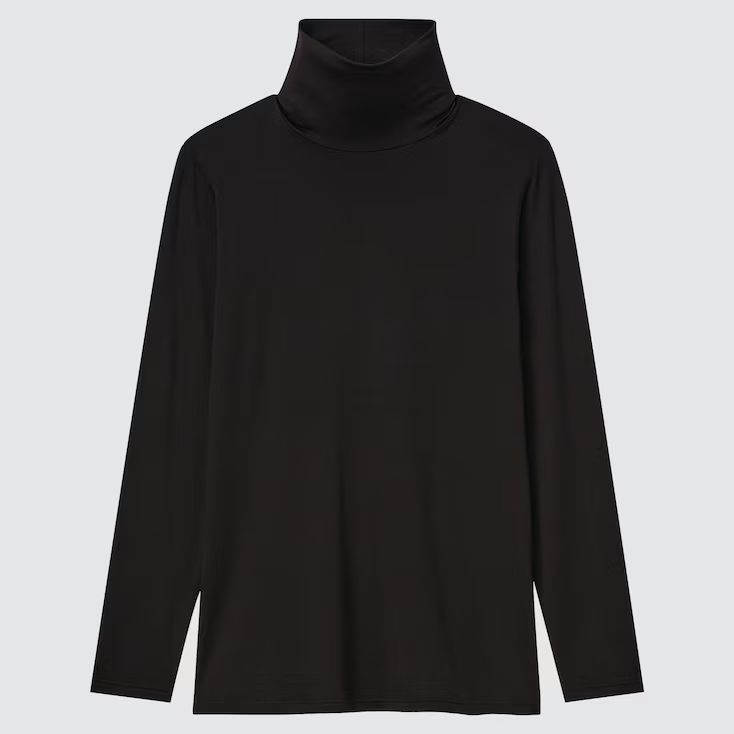 WOMEN HEATTECH TURTLENECK T-SHIRT | UNIQLO (US)