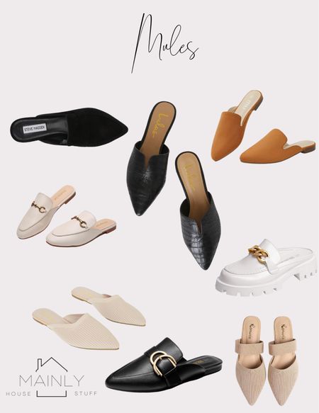 The perfect mules for any occasion. Dress them up or down. #lulus #amazon 

#LTKover40 #LTKxPrime #LTKstyletip