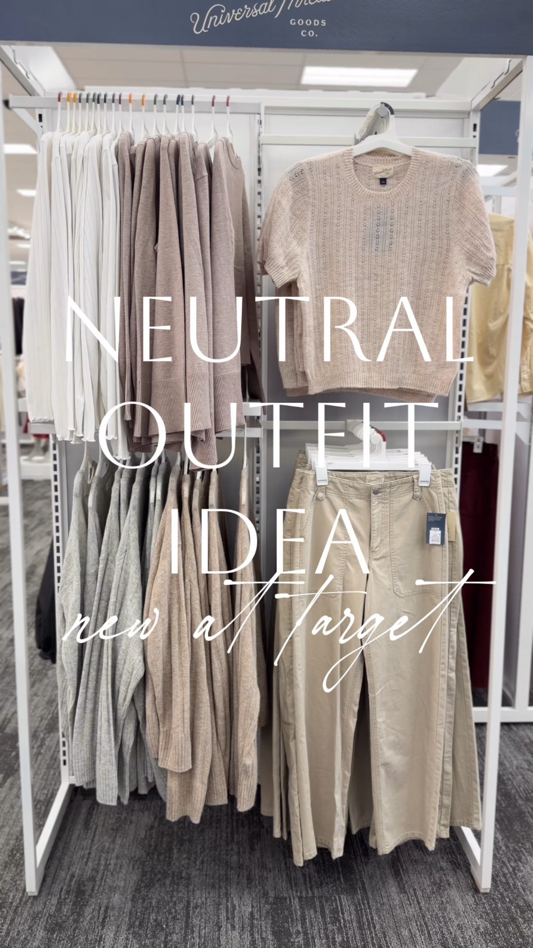 Neutral outfit idea // new at Target! IN LOVE with these easy neutral pieces that you can mix and match! Take these Target finds from winter into spring! Style separately or make it the perfect layered look! These finds are perfect for teachers, work, church, everyday wear, and more!

#targetstyle #targetfinds #newarrivals #wintertospring #newattarget 



#LTKWorkwear #LTKgrwm #LTKootd