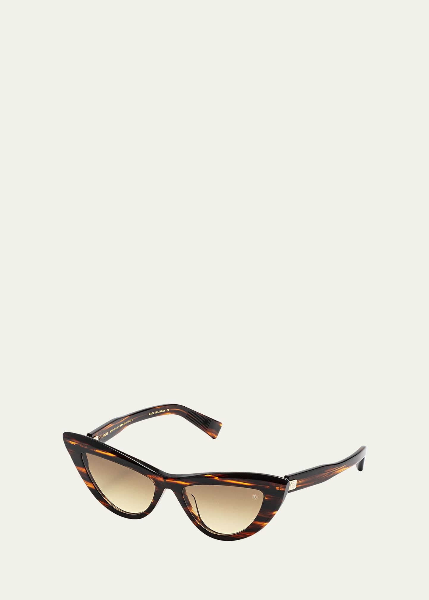 Gradient Acetate & Titanium Cat-Eye Sunglasses | Bergdorf Goodman