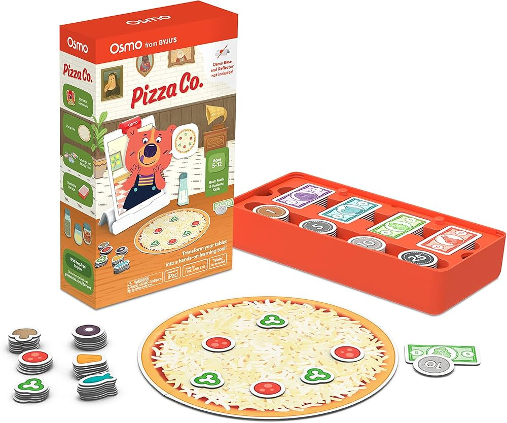 Osmo Pizza Co. Educational STEM Learning Games - Math & Communication Skills - Ages 5-12 - For iP... | Amazon (US)