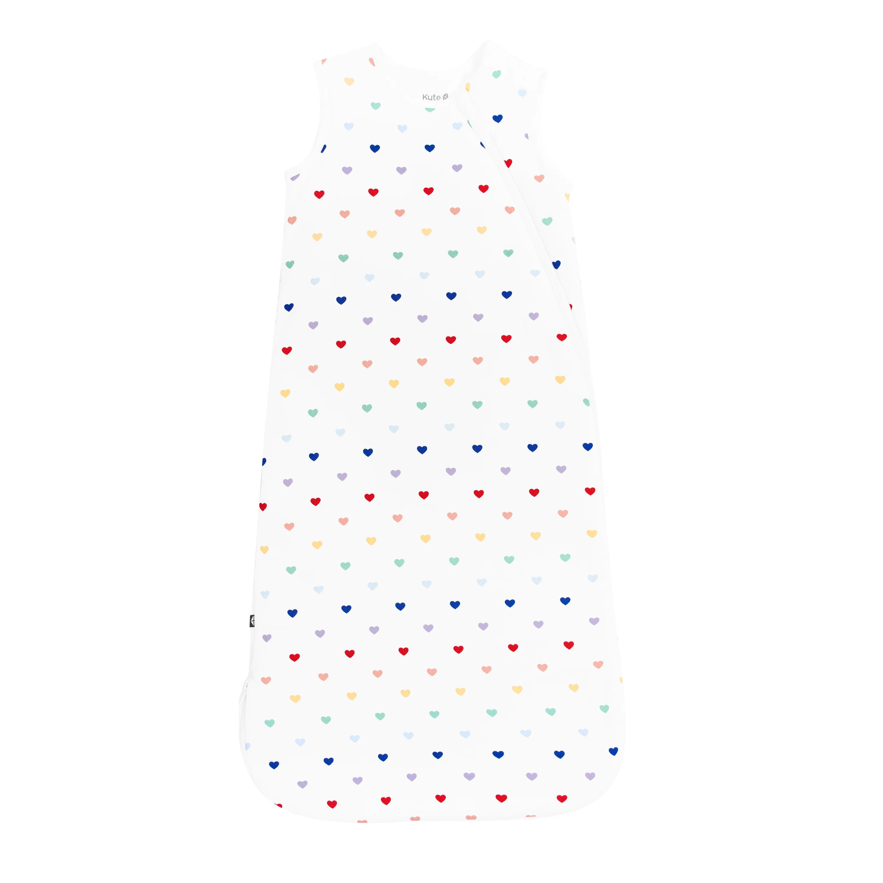 Sleep Bag in Cloud Rainbow Heart 1.0 | Kyte BABY