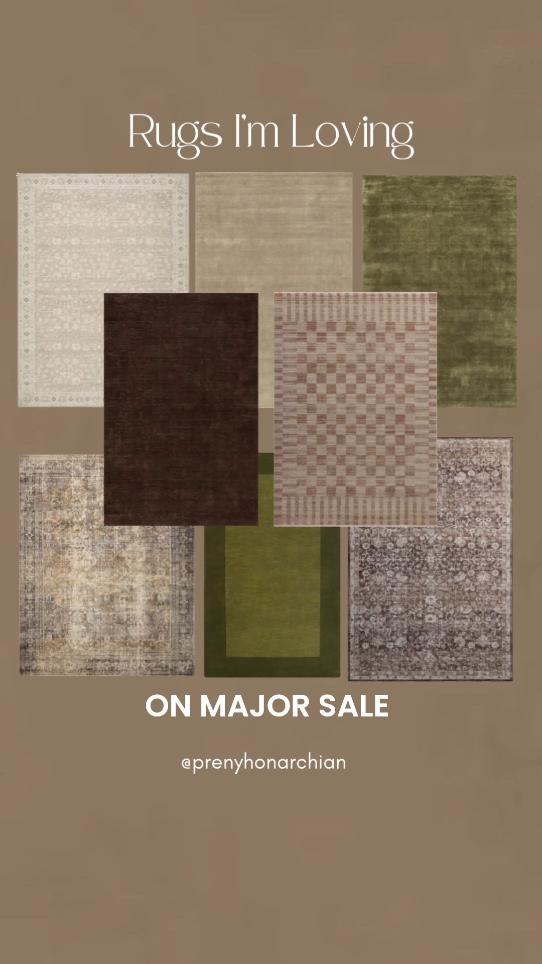 WayDay sale ends October 29! 

Wayfair rugs on MAJOR sale. Linked all of the ones I’m loving. My favorites the checkered rug! 

Neutral rug 
Olive rug 
Brown rug 
Patterned rug 
Living room rug 
Dining room rug 
Living room decor 
Home decor 
Wayfair 
Wayfair sale 
Home finds 
@wayfair

#wayfair #wayday #homefinds #rugs #livingroom #diningroom 


#LTKStyleTip #LTKHome #LTKSeasonal