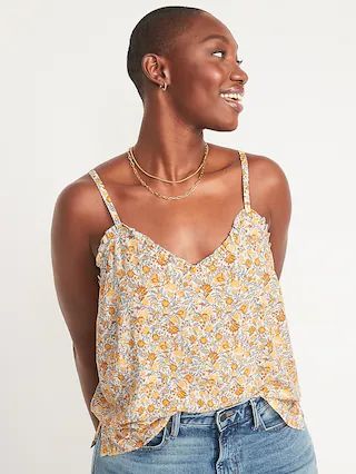 Ruffle-Trimmed Cami Blouse for Women | Old Navy (US)
