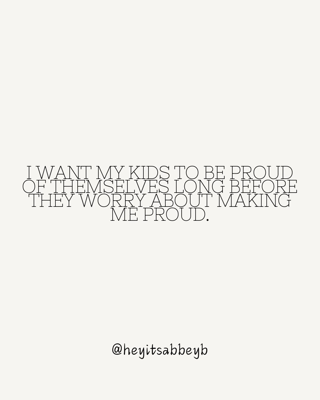 This is so important! I’ll be proud of my kiddos no matter what, they just need to be the ones proud of themselves too. 



#quote #quotes #quoteoftheday #quotess #motivationalquotes #dailyquotes #dailyquote #dailyquotesforyou #quotesaboutlife #quotestoliveby #quotestagram #quotesdaily #quotesdailylife

#LTKdayinmylife #LTKmomlife #LTKselfcare