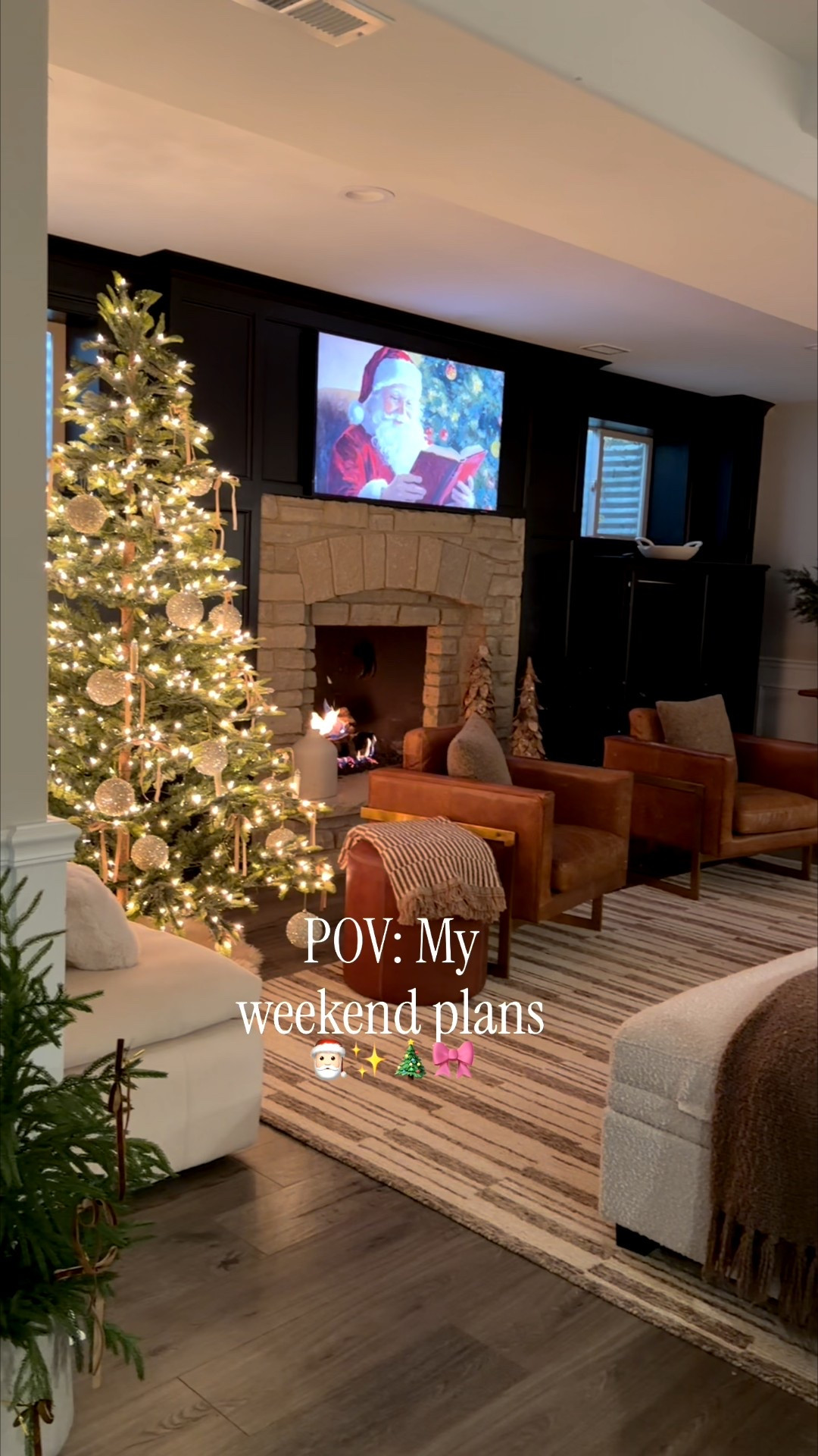 POV: My weekend plans 🎄✨ 



#LTKHoliday #LTKHome #LTKSeasonal