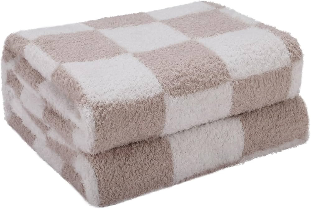 CREVENT 50‘’X60‘’ Ultra Soft and Plush Reversible Microfiber Throw Blanket for Couch Sofa... | Amazon (US)
